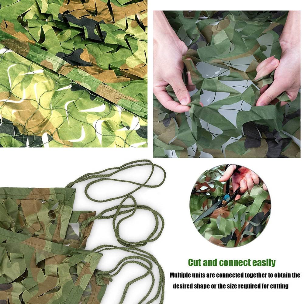 Amazon.co.jp: 迷彩ネット 偽装網 迷彩カバー ウッドランド迷彩